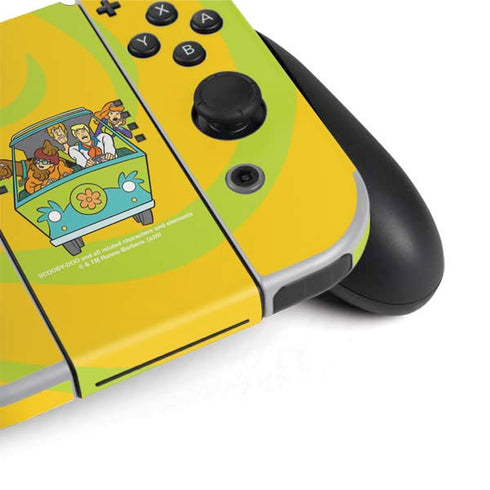 Scooby Doo Mystery Machine Van Nintendo Switch OLED (2021) Skin